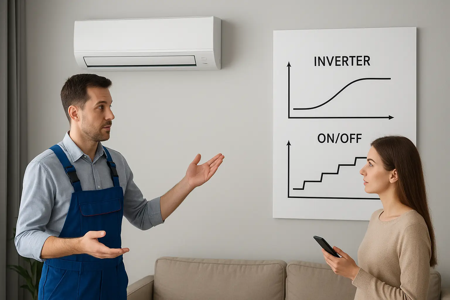 Инверторный кондиционер: что это вообще такое, и стоит ли переплачивать?